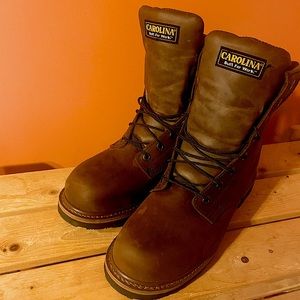 Carolina Installer 8" Soft Toe Waterproof Work Boot: size 13